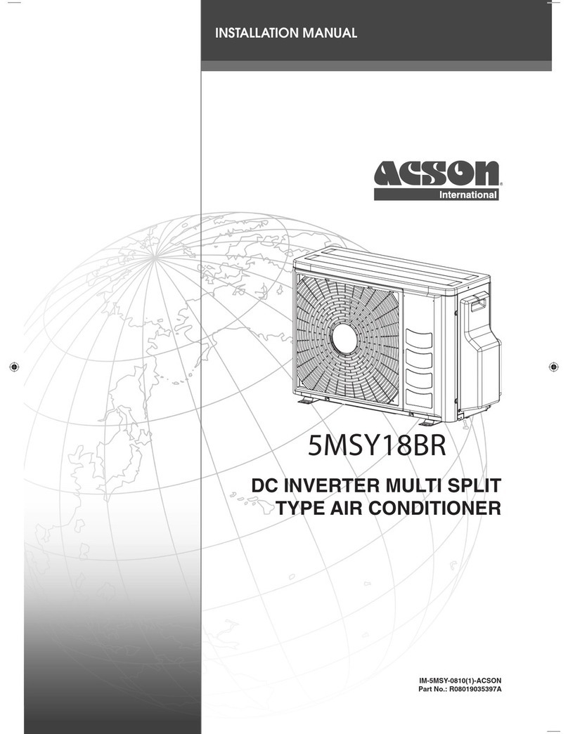 Acson 5MSY18BR User manual