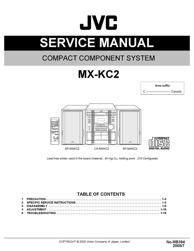 JVC MX-KC2 Service manual