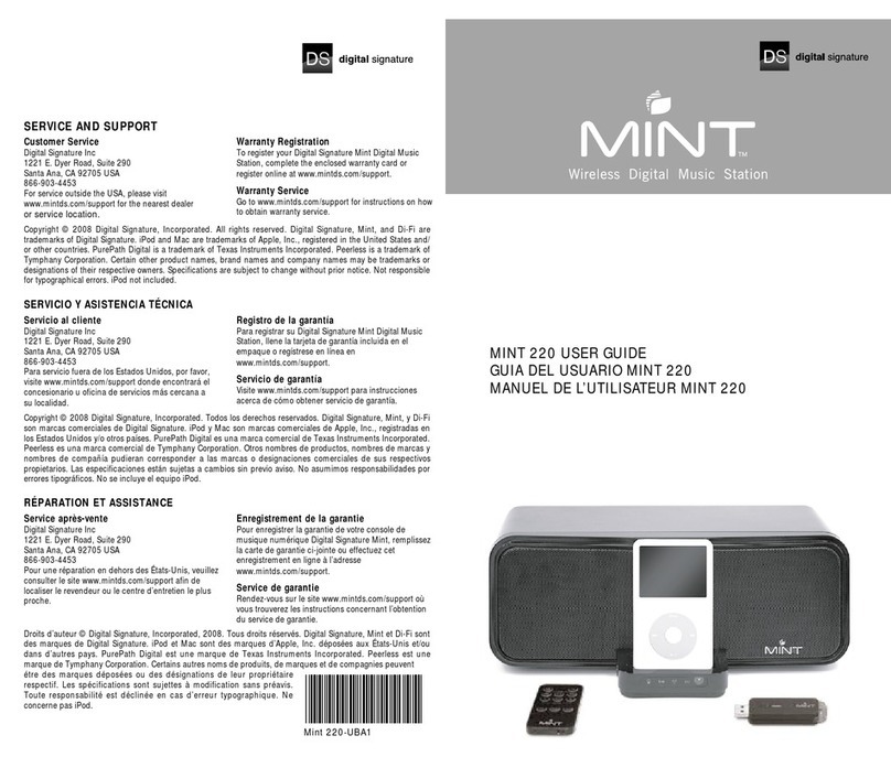 Mint 220 user guide