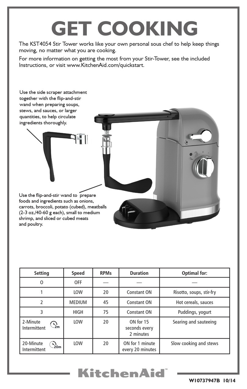 KitchenAid KST4054 instruction manual