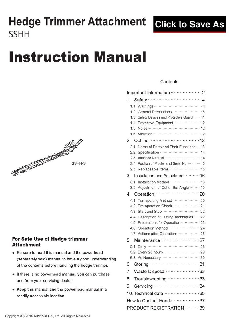 NIKKARI SSHH instruction manual