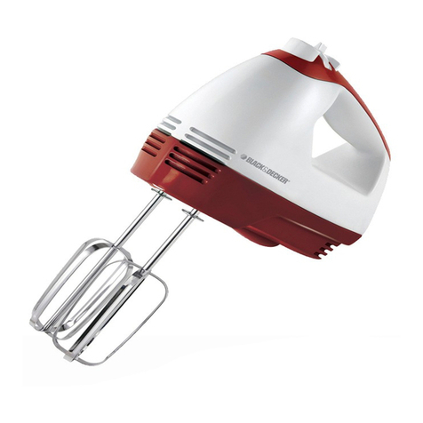 Black & Decker MX151R User manual