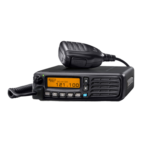 Icom IC-A120 Installation guide
