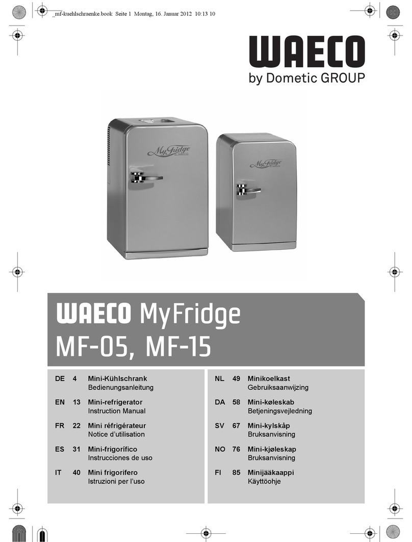 Waeco MyFridge MF-05 instruction manual