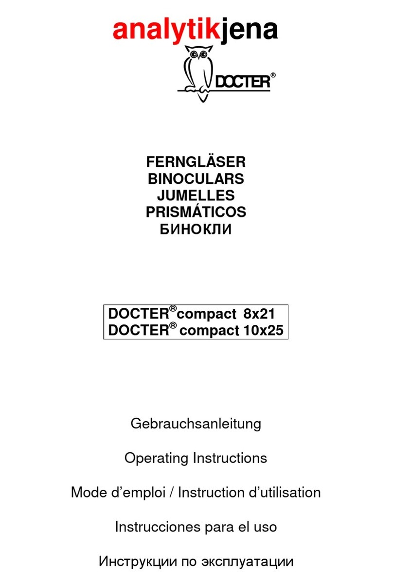 DOCTER Compact 8x21 operating instructions