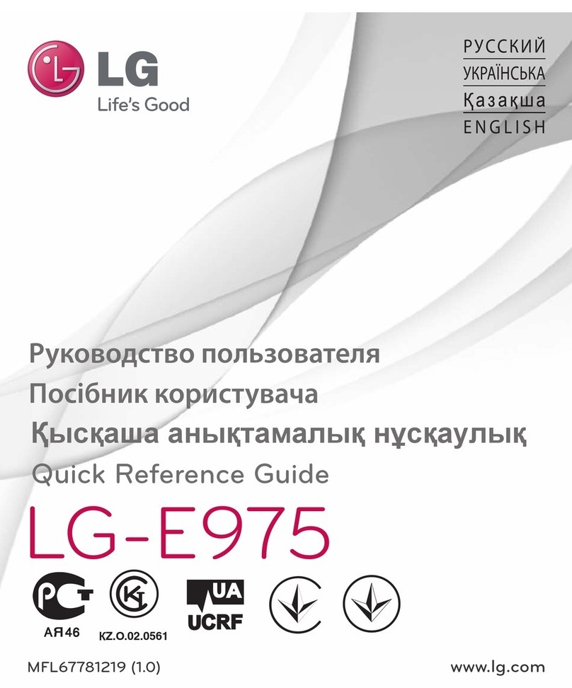 LG E975 User manual