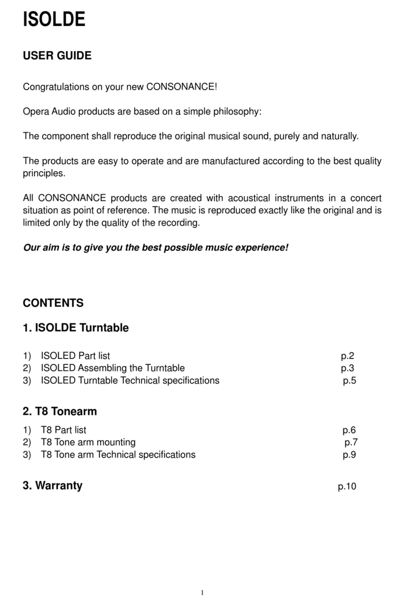Opera Audio Consonance Isolde user guide