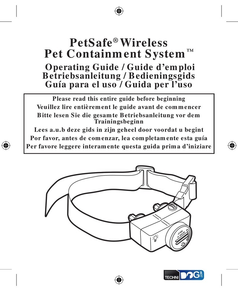 TechniDog PetSafe operating guide