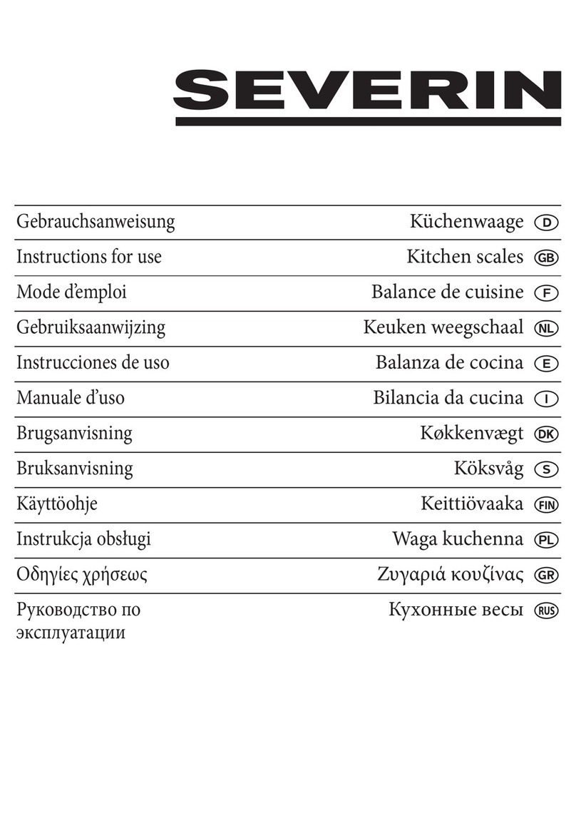SEVERIN KW-3669 User manual