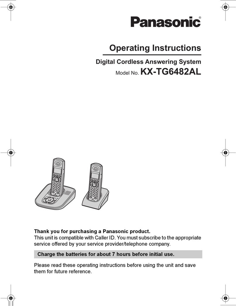 Panasonic KX-TG6482AL User manual