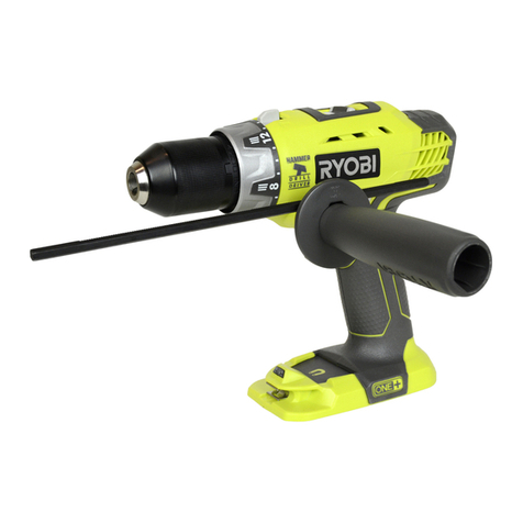 Ryobi P214 User manual