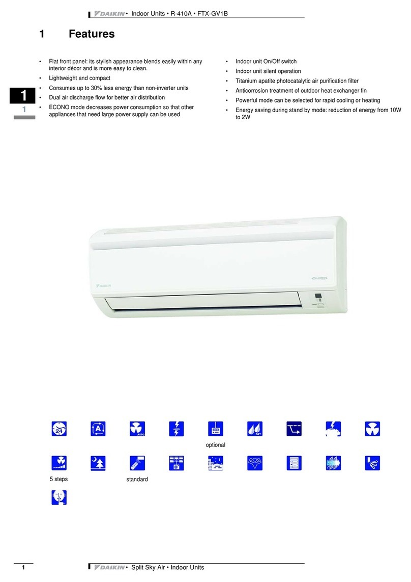Daikin FTX-GV1B User manual Daikin FTX-GV1B User manual