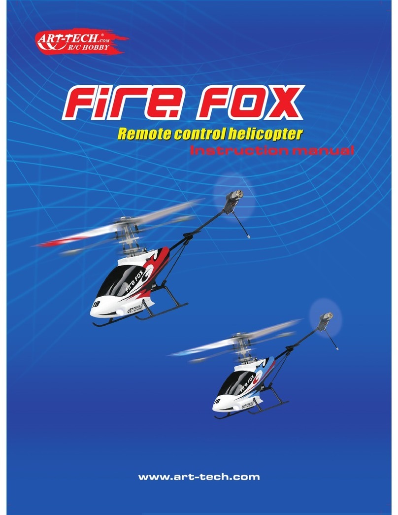 Art-Tech fire fox User manual