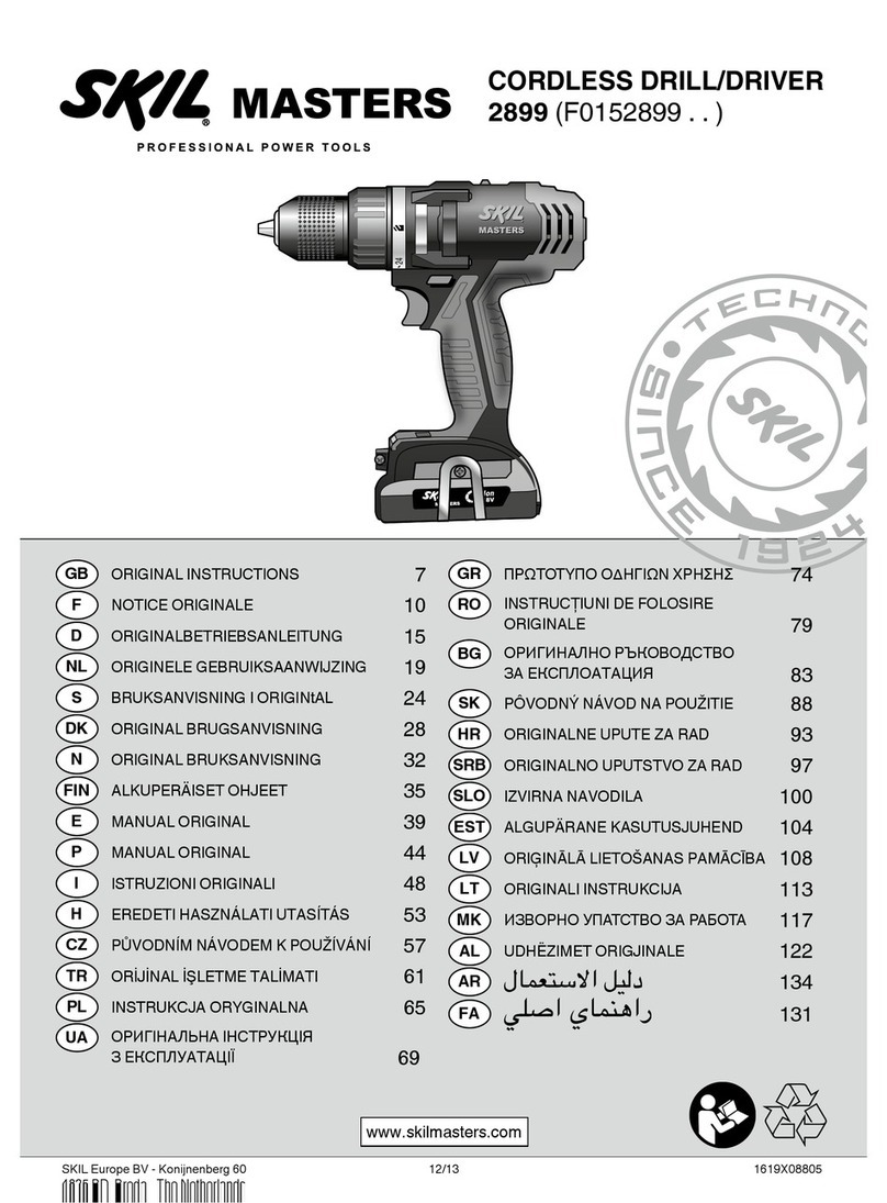 Skil 2899 User manual