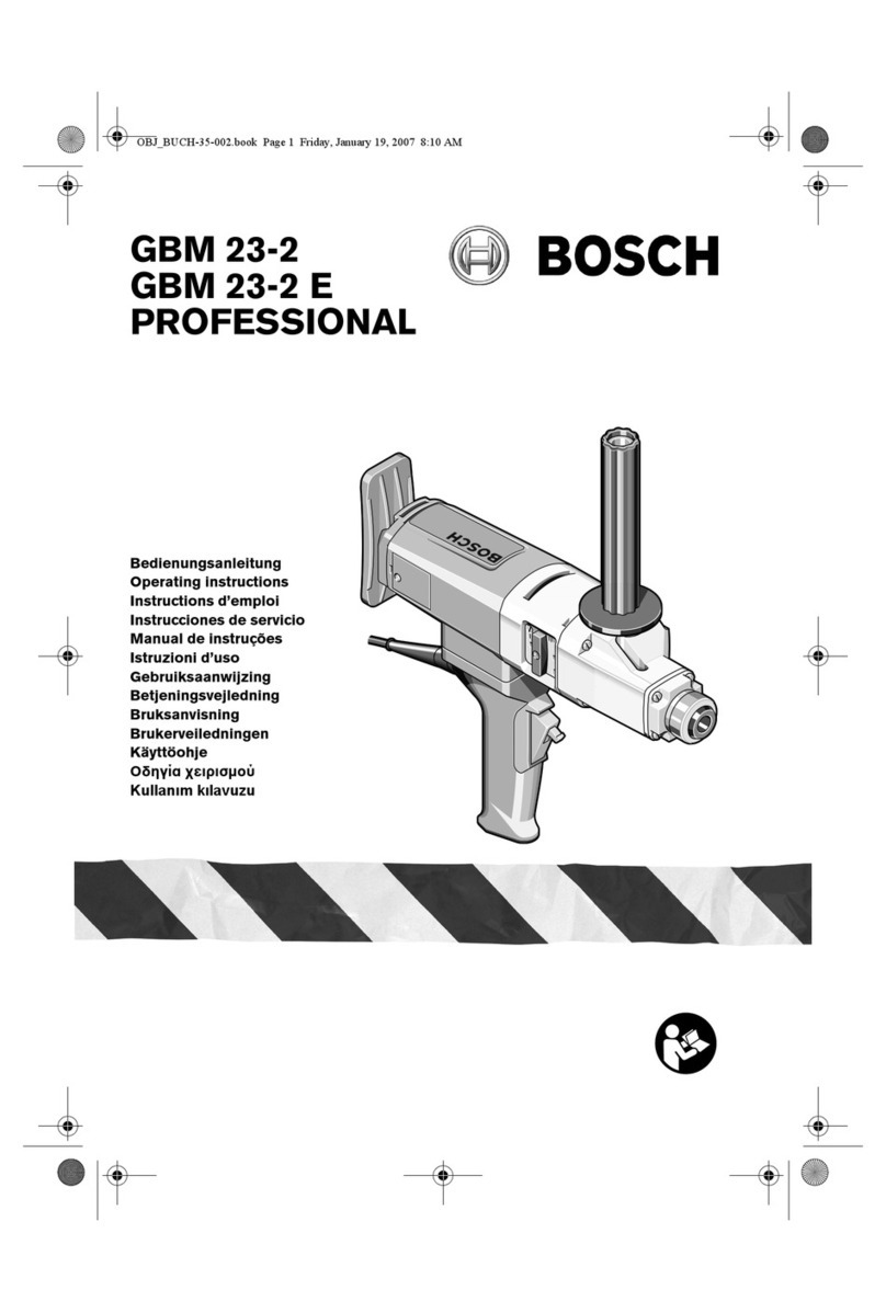 Bosch GBM 23-2 Professional operating instructions