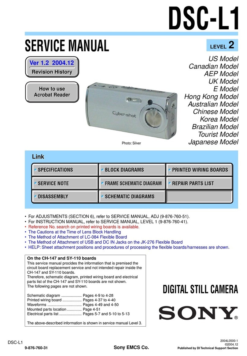 Sony Syber-shot DSC-L1 User manual