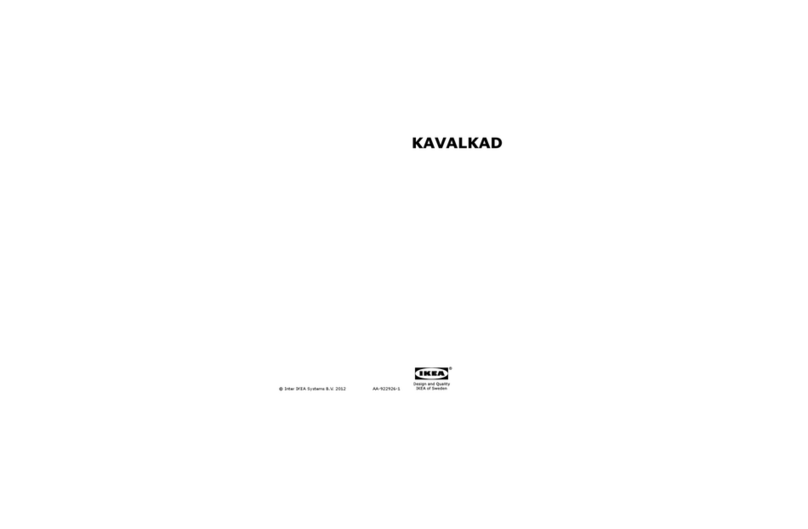 IKEA KAVALKAD manual
