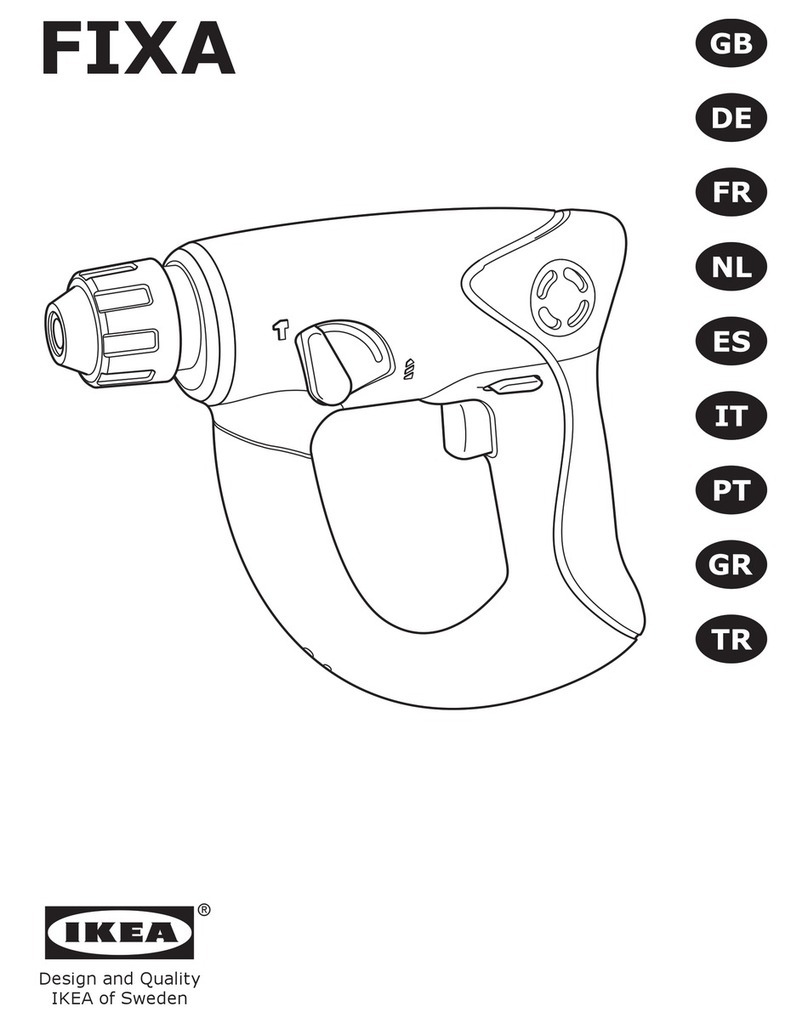 IKEA FIXA User manual