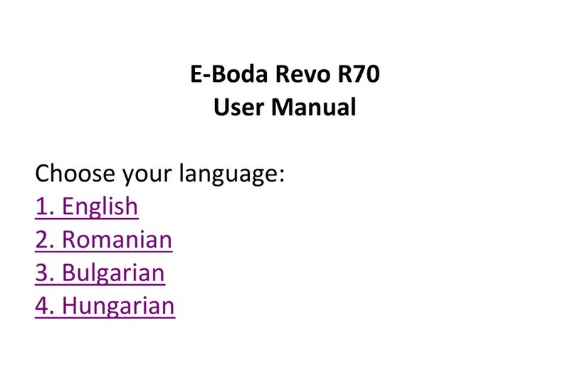 E-Boda REVO R70 user manual