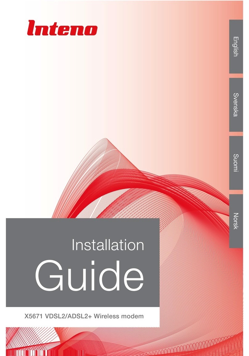 Inteno X5671 VDSL2 installation guide