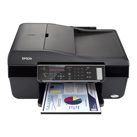 Epson Stylus Office BX305F Assembly instructions