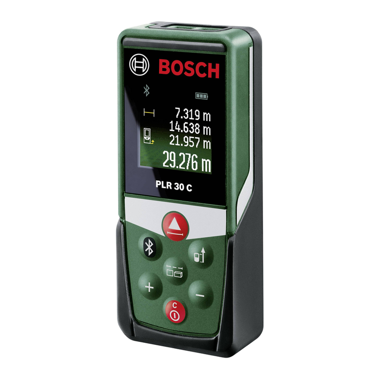 Bosch PLR 30 C Original instructions