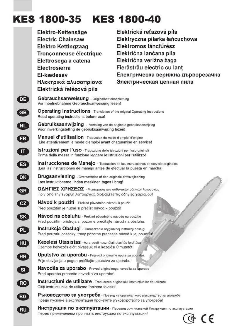 Ikra KES 1800-35 operating instructions