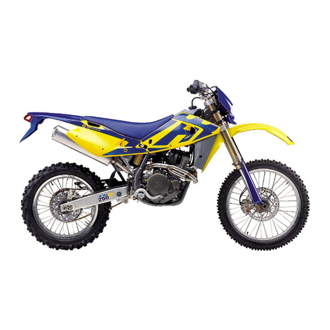 Husqvarna 2005 TE 450 owner's manual