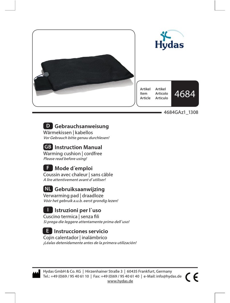 Hydas 4684 instruction manual