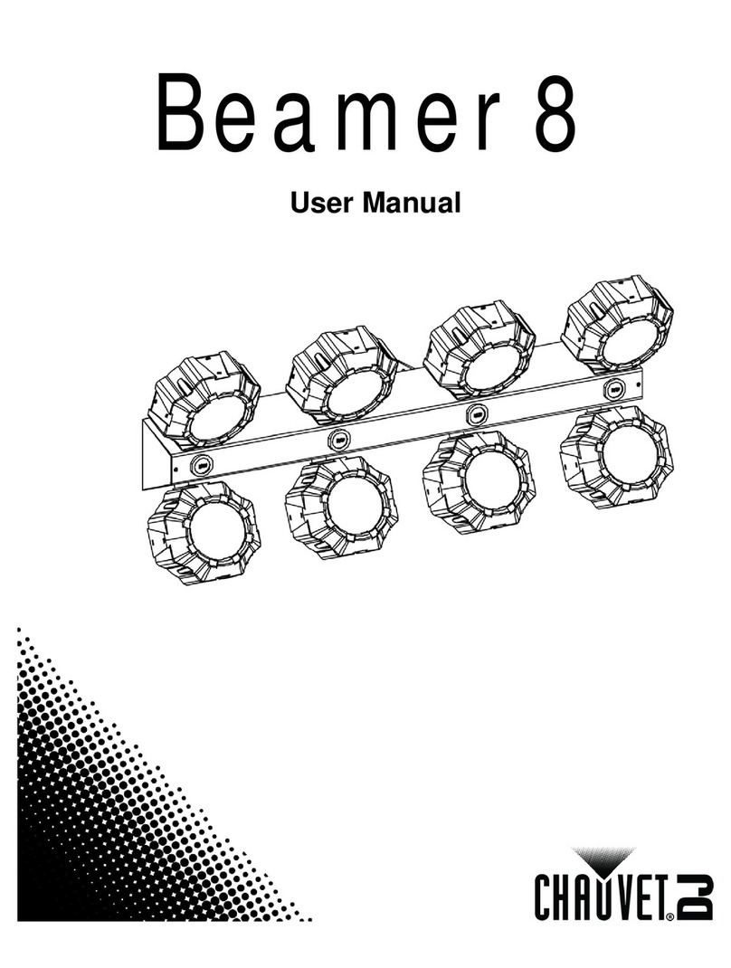 Chauvet Beamer 8 User manual