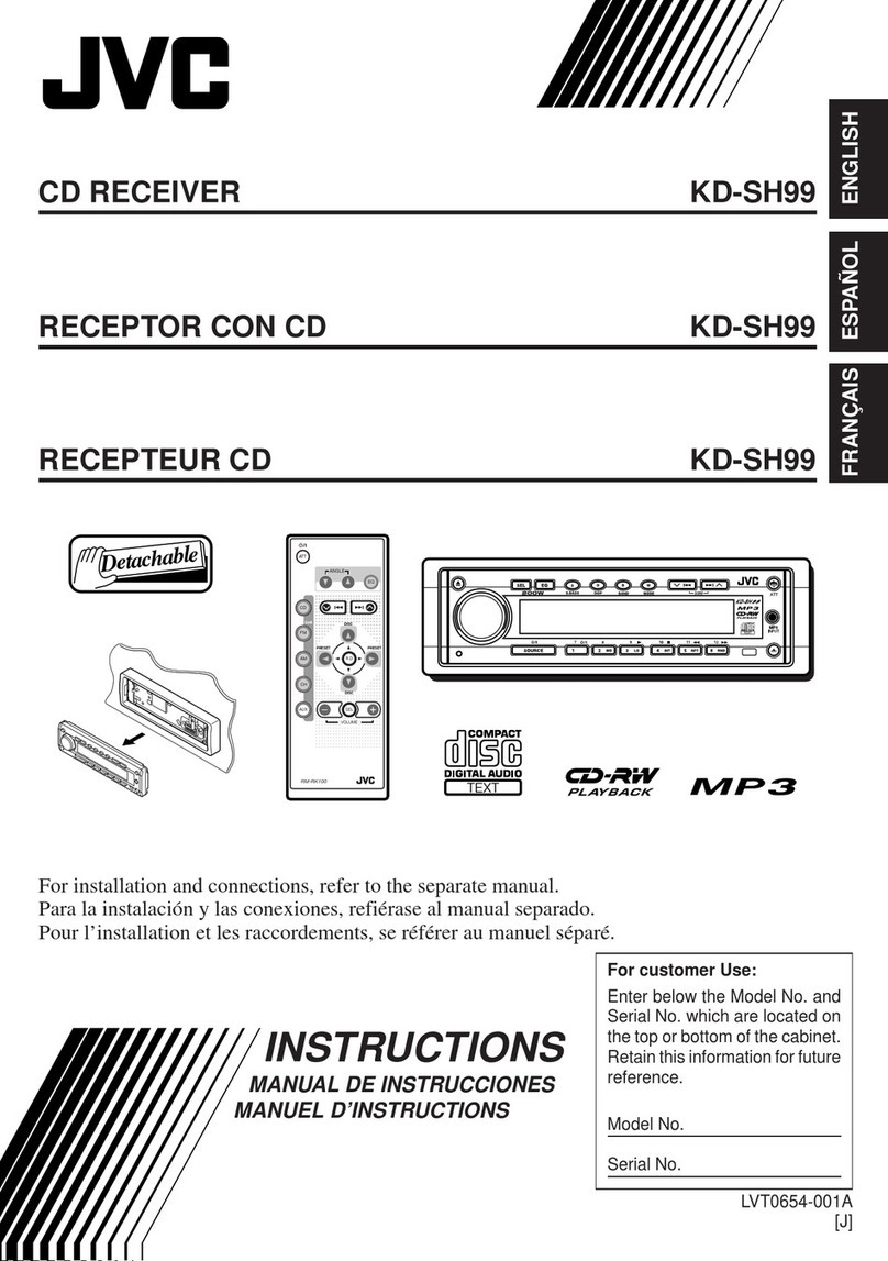 JVC KD-SH99 User manual