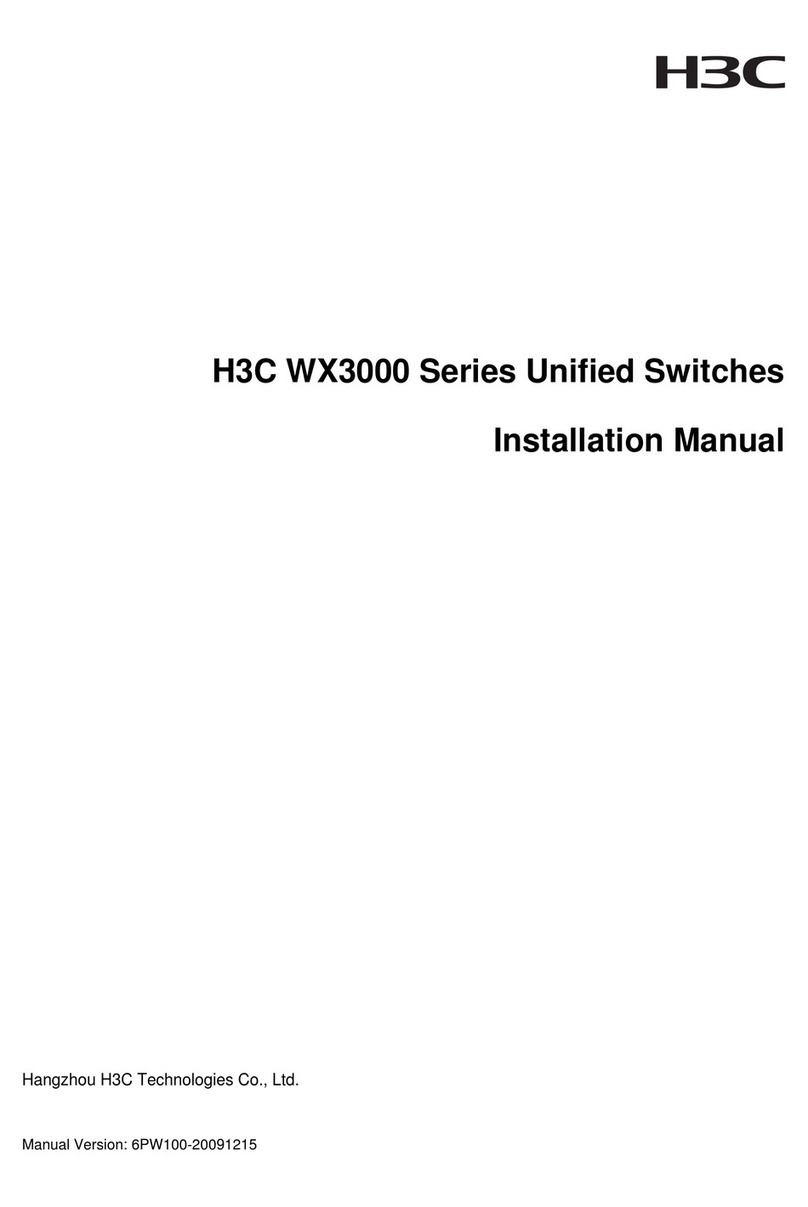 H3C WX3000 Series installation manual