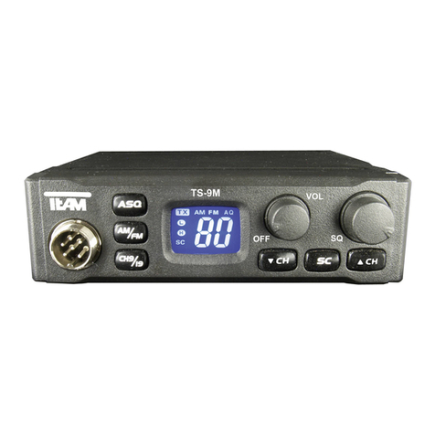 Team Electronic TS-9M Operating	 instruction
