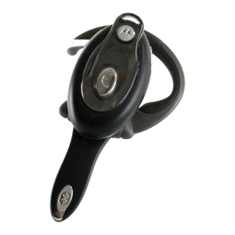 Motorola HS850 - Headset - Over-the-ear user guide