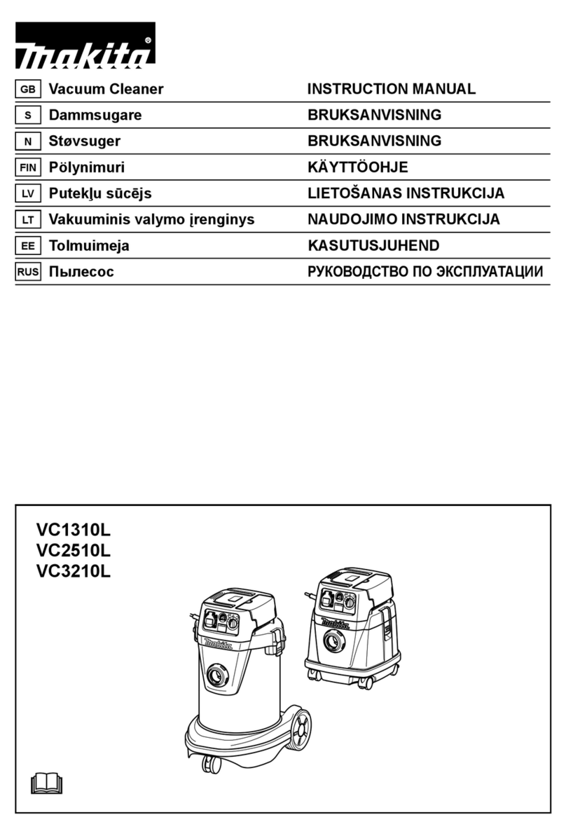 Makita VC1310L instruction manual