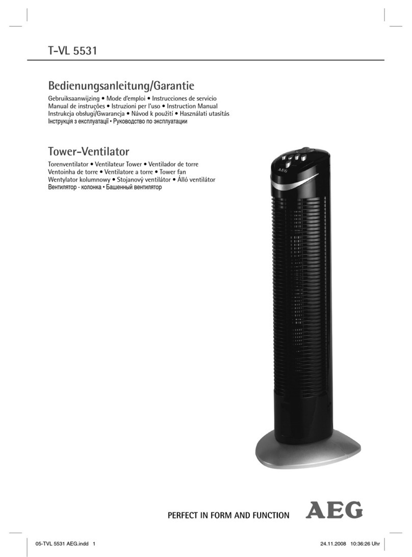 AEG T-VL 5531 User manual
