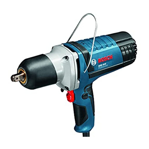 Bosch GDS 18 E Professional User manual