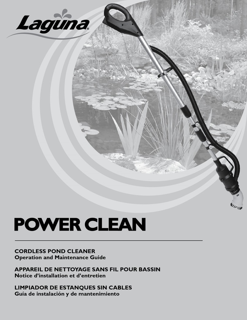 laguna POWER CLEAN Operation and maintenance guide