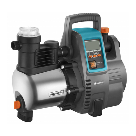 Gardena Comfort 5000/5E LCD operating instructions