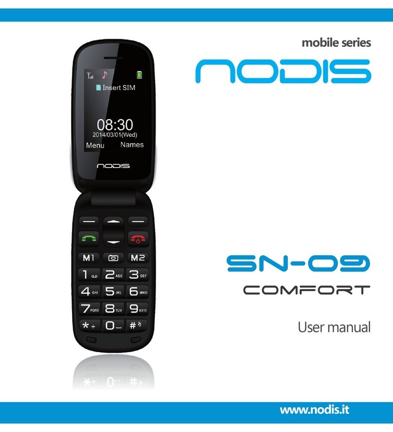 Nodis SN-09 comfort User manual Nodis SN-09 comfort User manual