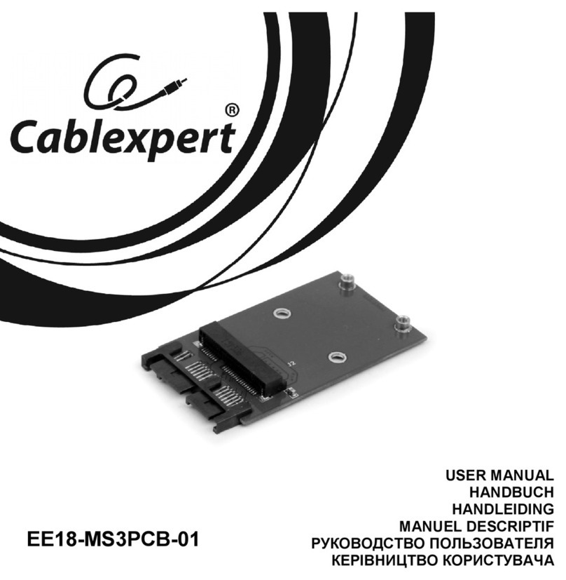 Cablexpert EE18-MS3PCB-01 user manual