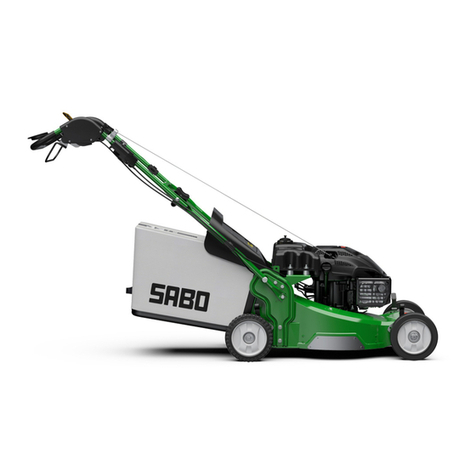 Sabo 54-pro k vario plus Operator's manual