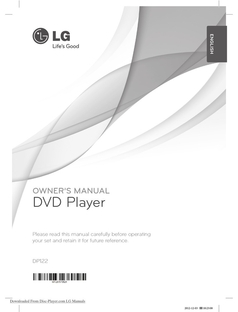 LG DP122 User manual