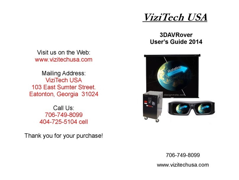Vizitech 3DAVROVER user guide