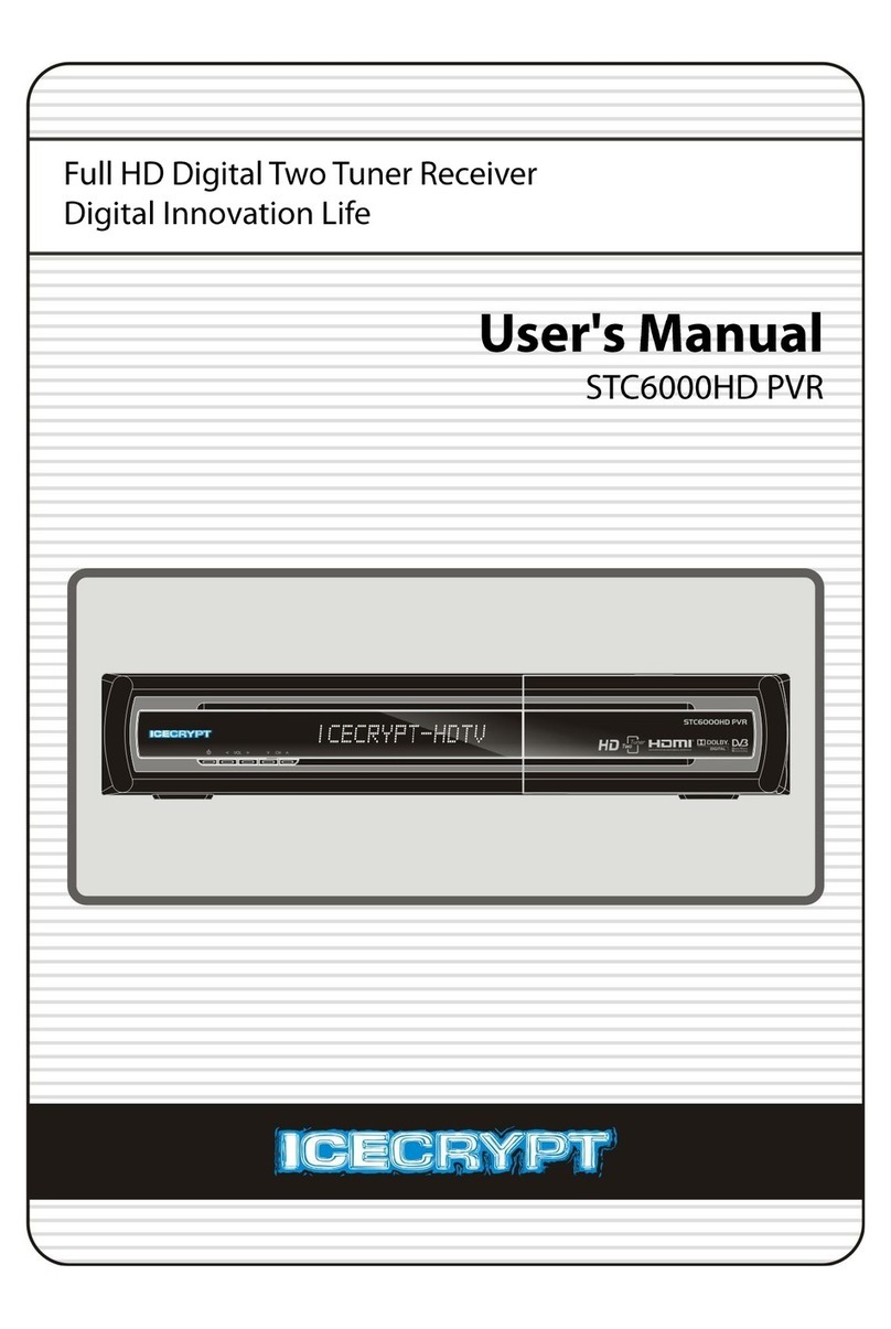 Icecrypt STC6000HD user manual