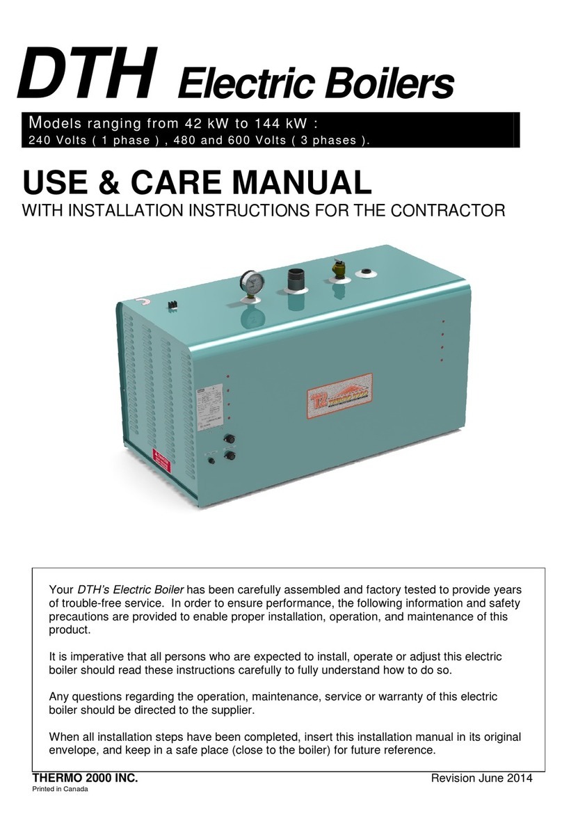 THERMO 2000 DTH 45 User manual