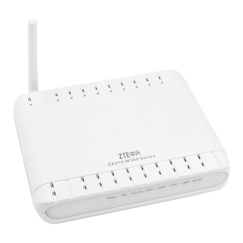 Zte ZXV10 User manual