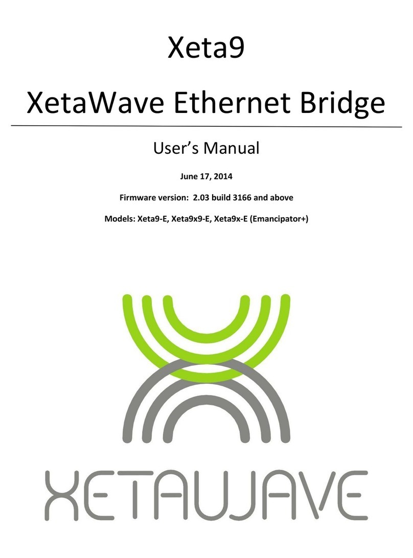 Xetawave Xeta9-E user manual