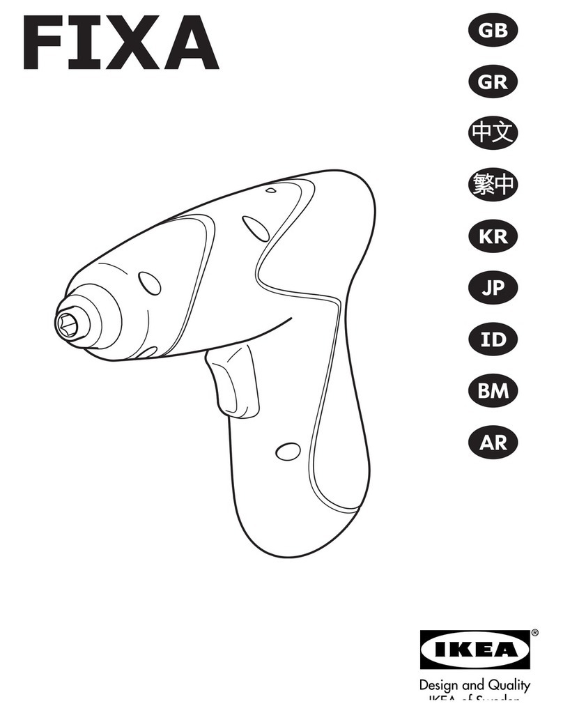 IKEA FIXA User manual IKEA FIXA User manual