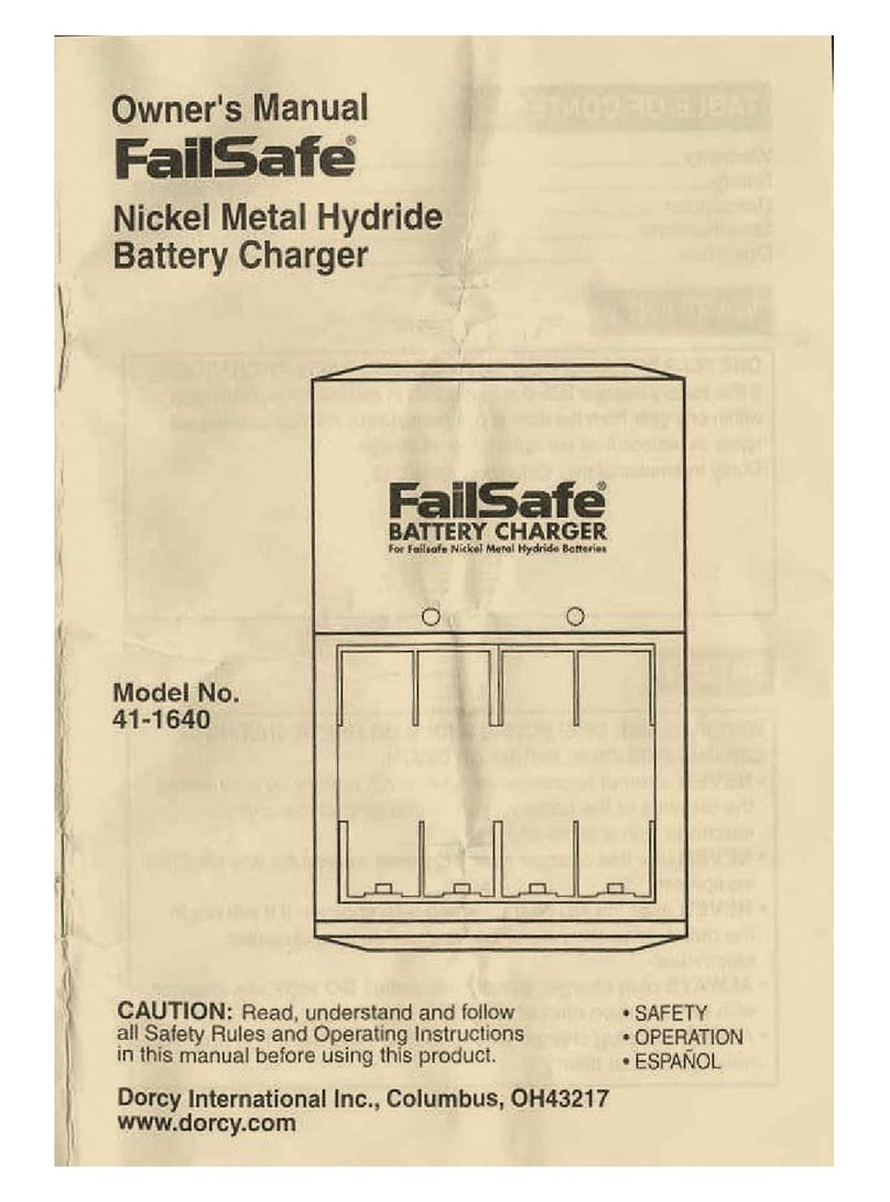 Dorcy failsafe 41-1640 owner's manual